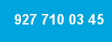 927 710 03 45 927 710 03 45